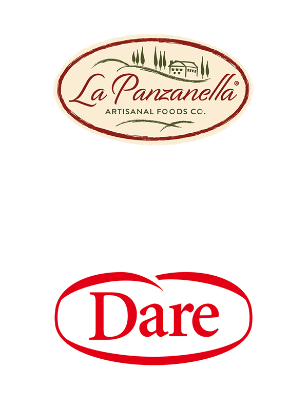 La Panzanella and Dare Foods logos