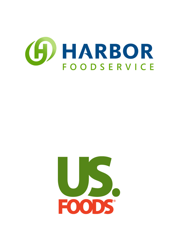 Harbor Food Service and US Foods logos