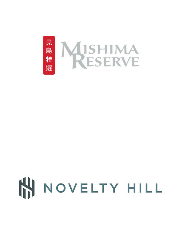 Mishima Reserve and Novelty Hill logos