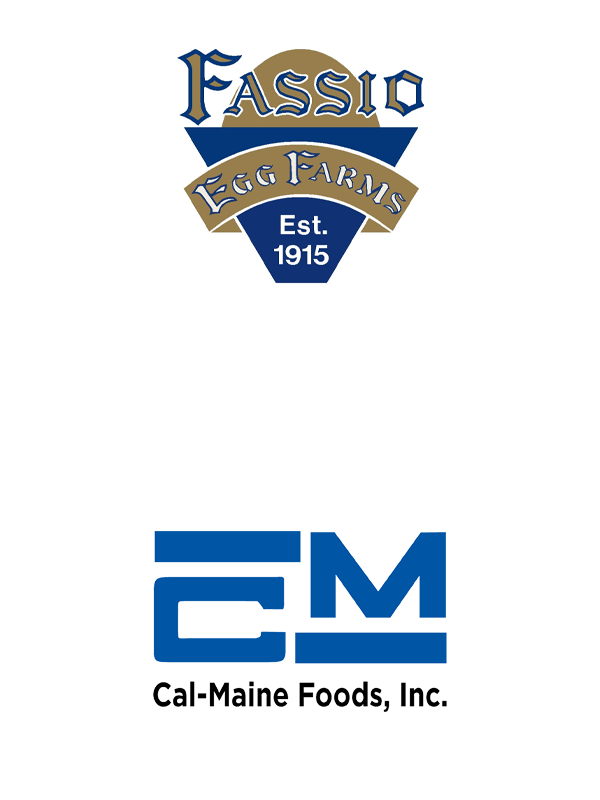 Fassio Egg Farms Acquired by Cal-Maine Foods, Inc logos