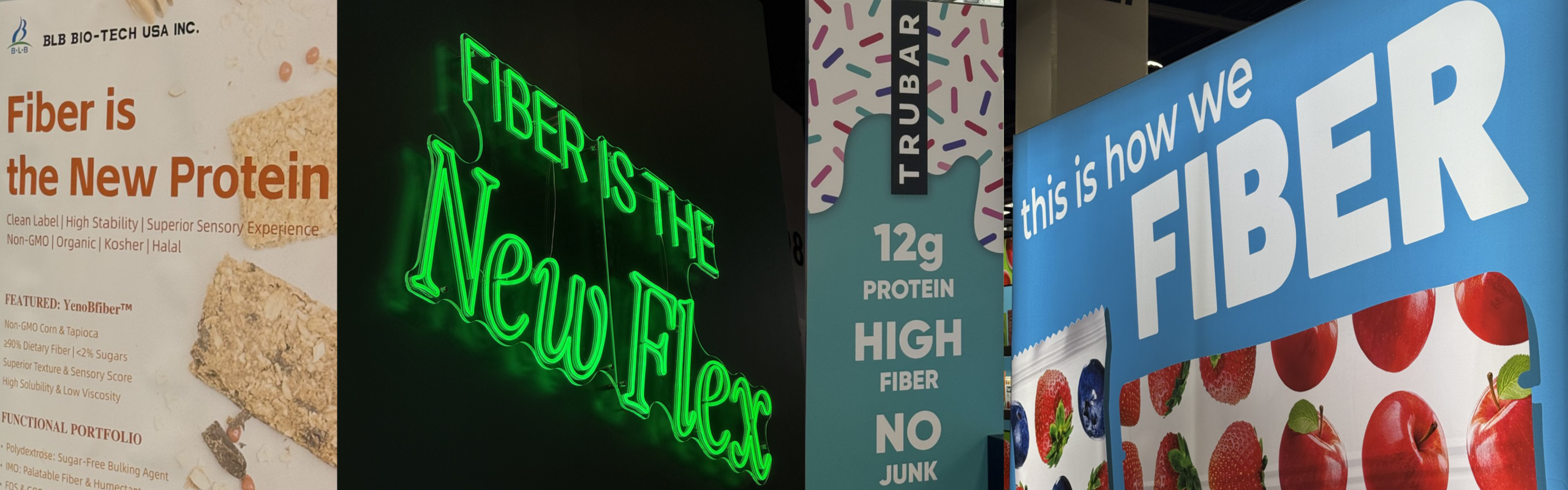 Fiber Signs at ExpoWest