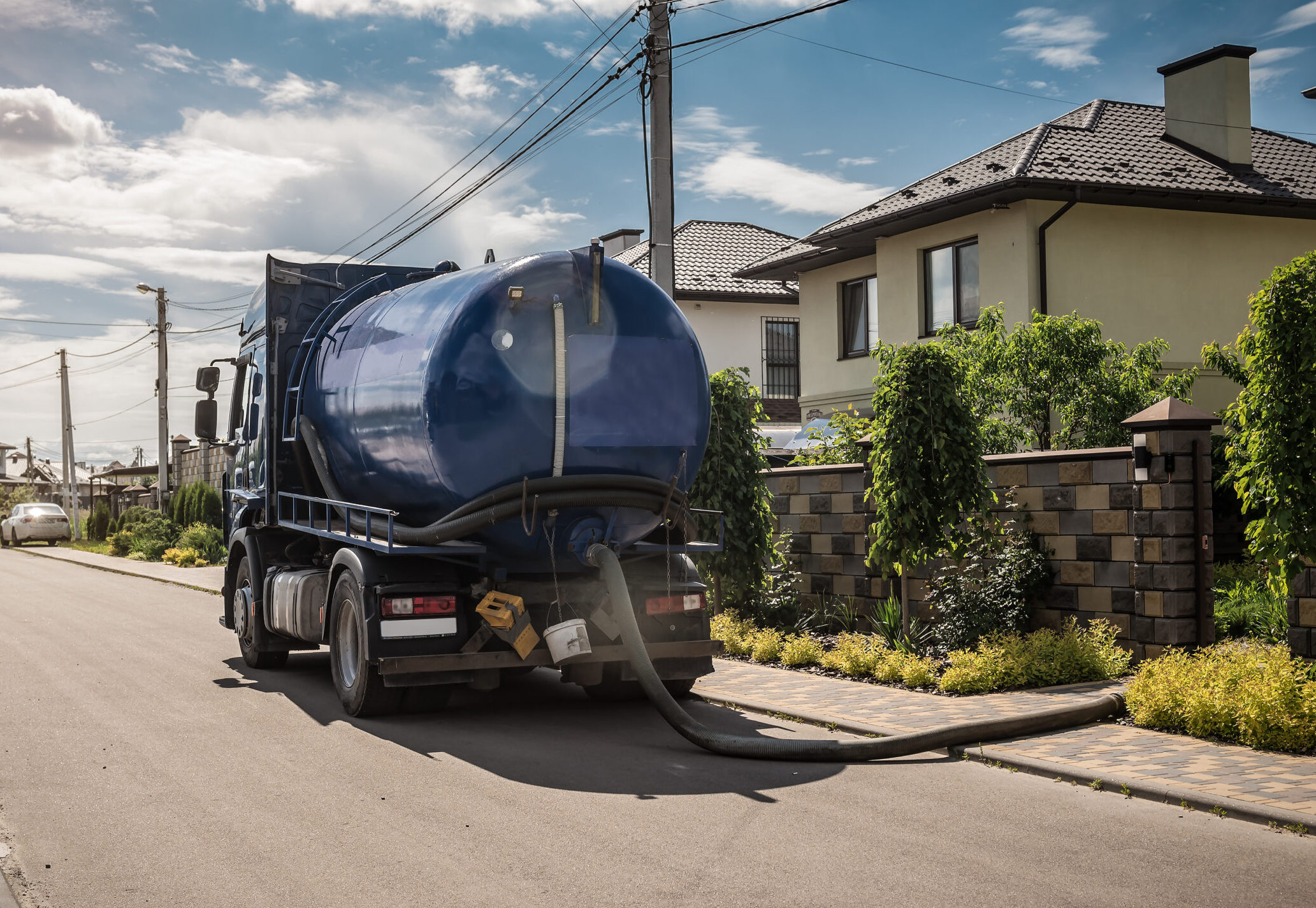 Industrial Wastewater truck